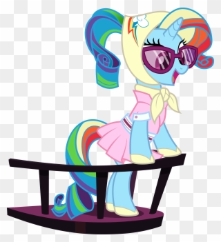 Rarity Rainbow Dash Twilight Sparkle Applejack Pinkie - My Little Pony Rainbow Dash Always Dresses Clipart