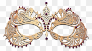 769 X 450 5 0 - Masquerade Mask Black And Gold Transparent Clipart