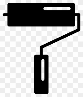 Paint Roller Svg Png Icon Free Download - Rodillo Icono Png Clipart