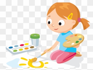 Painting Cartoon Drawing, kids transparent background PNG clipart |  HiClipart