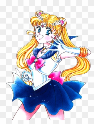 Manga Clip Art - Sailor Moon Usagi Manga - Png Download