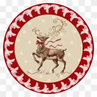 Blog Archive » Круглые Винтажные Новогодние Картинки - Christmas Day Clipart