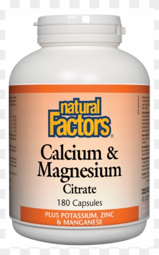 Natural Factors Calcium & Magnesium - Natural Factors Clipart