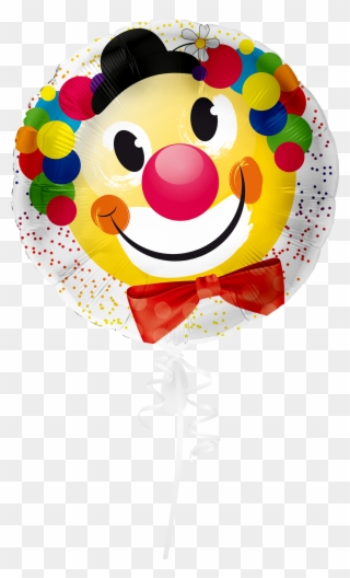 Fröhlicher Clown - Balloon Clipart