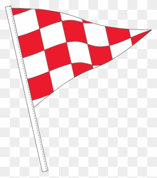 Pennant Clipart Checkered Flag - Flag - Png Download