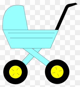 Baby Carriage Clip Art - Png Download