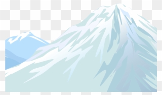 Winter Snowy Mountain Transparent Png Clip Art Image - Snow