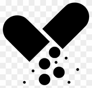 Antibiotics Svg Png Icon Free Download - Antibiotics Black And White Clipart