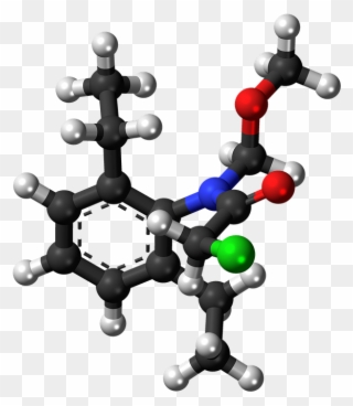 Alachlor, Herbicide, Molecule, Model, Chemistry - Yellow 4 Nitrophenol Clipart