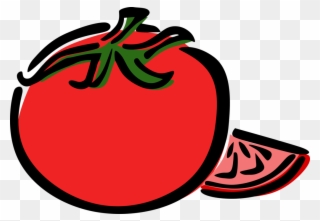 Vector Illustration Of Tomato Edible Culinary Vegetable Clipart