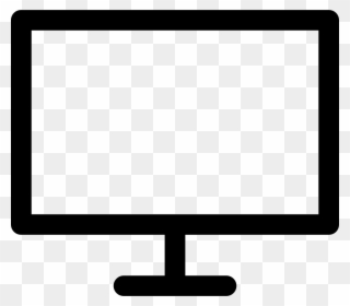 Monitor Svg Png Icon - Simbolo Monitor Clipart