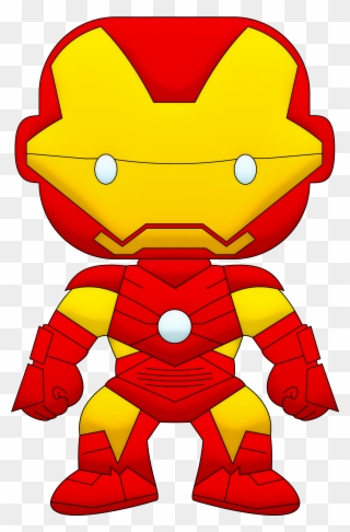 Iron Man - Homem De Ferro Infantil Clipart