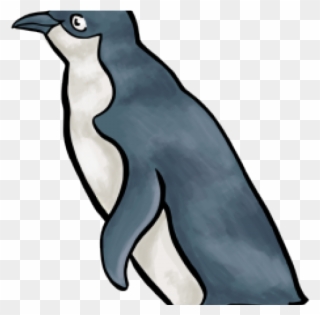 Emperor Penguin Clipart - Little Blue Penguin Drawing - Png Download