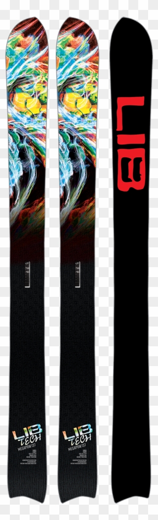 Ski Png - Lib Tech Mega Pow Clipart