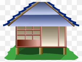 Village Clipart Lawn - Home Clipart - Png Download