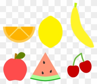 Simple Fruits - Fruit 2d Png Clipart