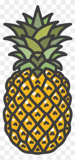 Pineapple Fruit Shirt - Pineapple Clipart