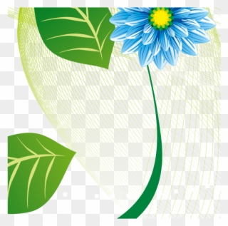 Decorative Leaf Png Image - African Daisy Clipart