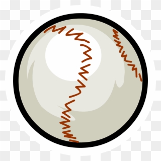 Baseball Pin - Circle Clipart