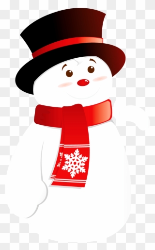 Transparent Christmas Clip Art Snowman - Snow Man Clip Art Transparent - Png Download