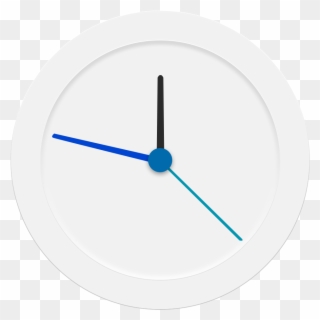Clock Icon Png Transparent - Wall Clock Clipart
