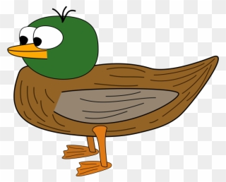 Clipart Of Hunt, Duck And Systematic - Mallard - Png Download