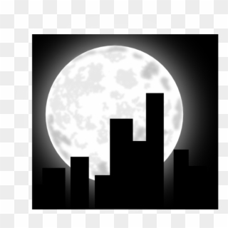 Buildings At Night Clipart - Png Download