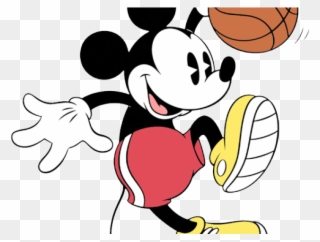 Basketball Clipart Donald Duck - Disney Characters Playing Sports - Png Download