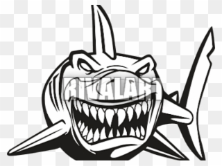 Drawn Tiiger Open Mouth - Clip Art - Png Download