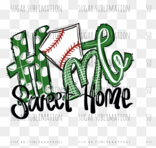 Home Sweet Home - Baseball Clipart
