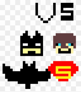 Batman Vs Superman - Rocket Pixel Art Gif Clipart