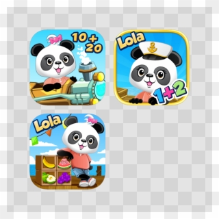Lola Panda's Kids' Math Pack On The App Store - Math And Panda Clipart
