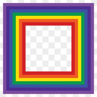 Rainbow Border Clip Art Free - Rainbow Border Clip Art - Png Download