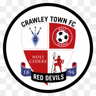 Football - Crawley Town Fc Badge Clipart
