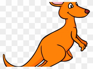 Kangaroo Clipart Small Kangaroo - Kangaroo Clipart Png Transparent Png