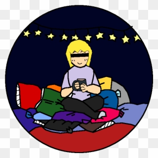Happy Place - Sitting Clipart