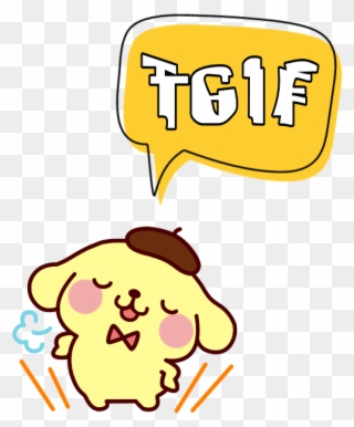 Tgif Sticker Clipart