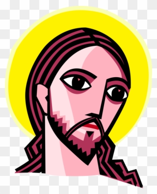 Vector Illustration Of Jesus Christ, Son Of God And Clipart
