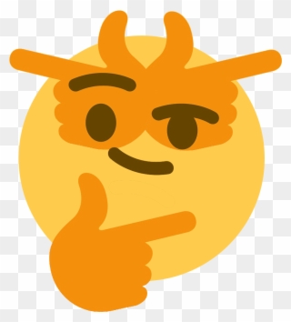 Thinking Emojis - Thinking Man Emoji Clipart