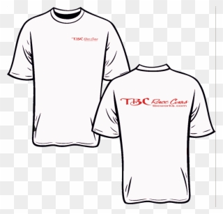 Tbc Race Cars White Copy - Active Shirt Clipart