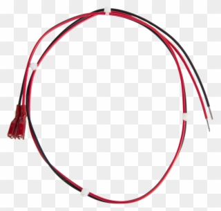 30401 Bp12 And Bp24 Battery Cable With Pigtail - Circle Clipart