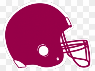 Maroon Clipart Football Helmet - Clip Art Football Helmet Printable - Png Download