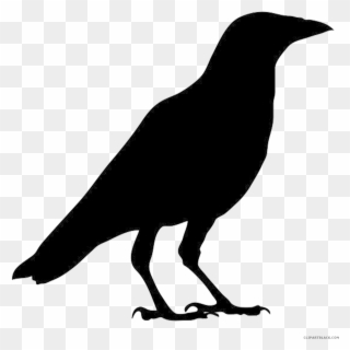 Clip Art Royalty Free Library Page Of Clipartblack - Outline Images Of Crow - Png Download