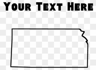 700 X 700 2 - Transparent Kansas Outline Clipart