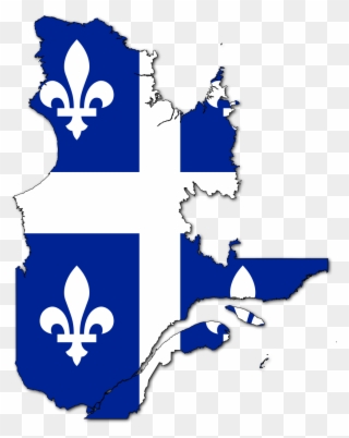 Open - Transparent Quebec Flag Clipart