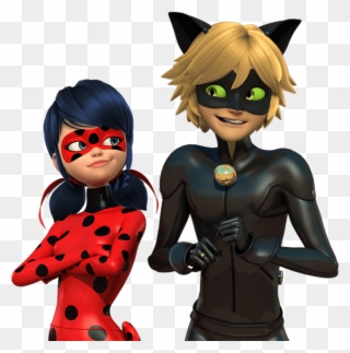 Free Png Download Ladybug And Cat Noir Clipart Png - Adrien Agreste And Marinette Dupain Cheng Transparent Png