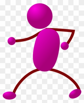 Happy Stick Man Dancing - Stick People Clip Art - Png Download