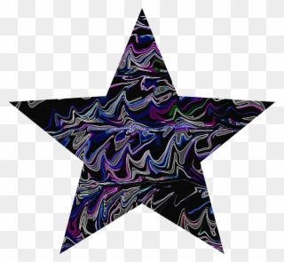Star Sticker - Silver Star Pgn Clipart