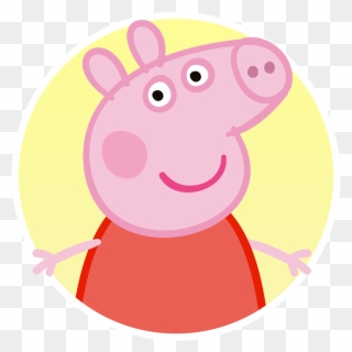 Peppa Pig Reading A Book Clipart