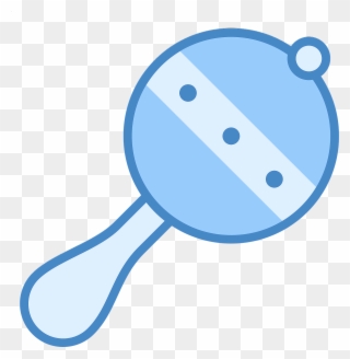 Baby Rattle Png - Blue Baby Rattle Png Clipart